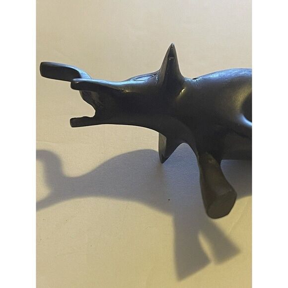 Small Metal Elephant table placard business card holder - Picture 3 of 6